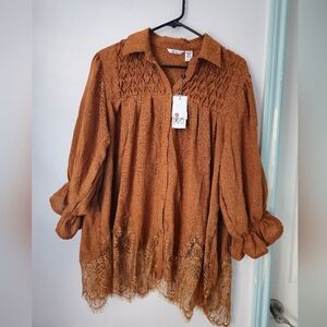 Kartus Women's blouses Brown size L
